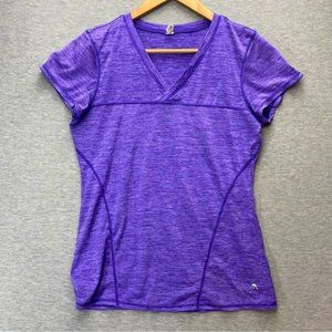 HEAD Dri-Fit Womens Heathered Purple Top Size Medium